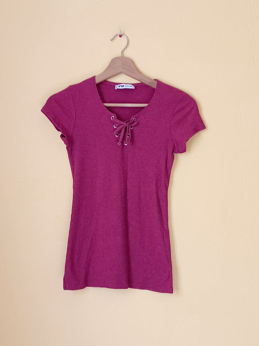 T-shirt FB Sister bordeaux Taille XS