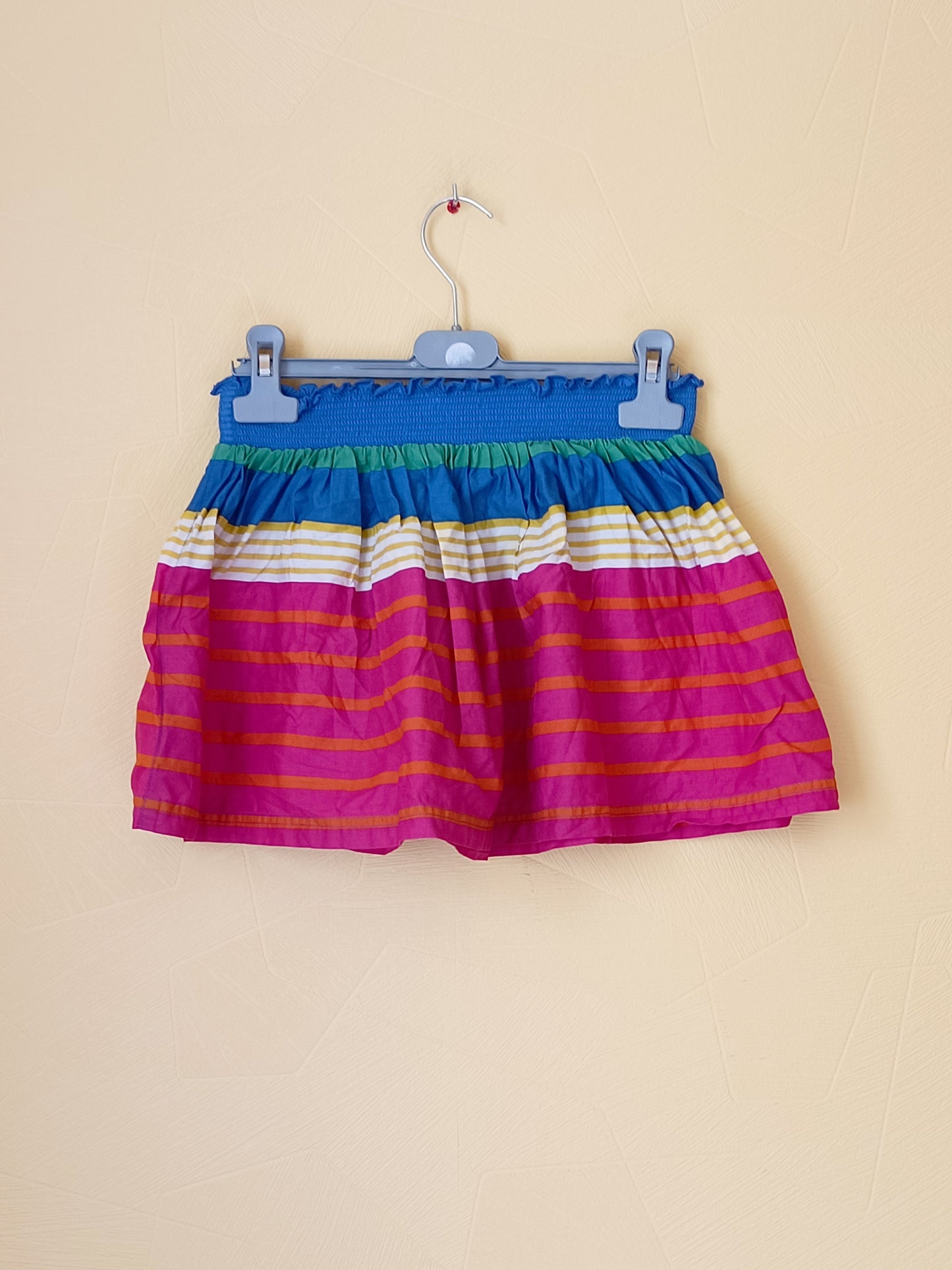 Jupe Collection U rayée multicolore Taille 8 Ans