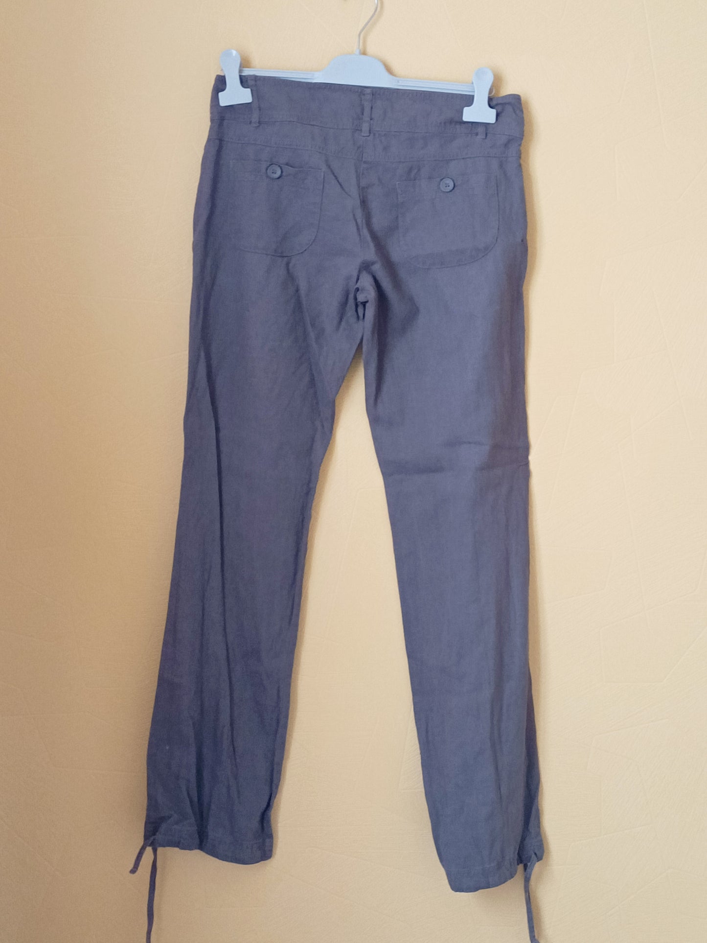 Pantalon léger Mim marron Taille 38