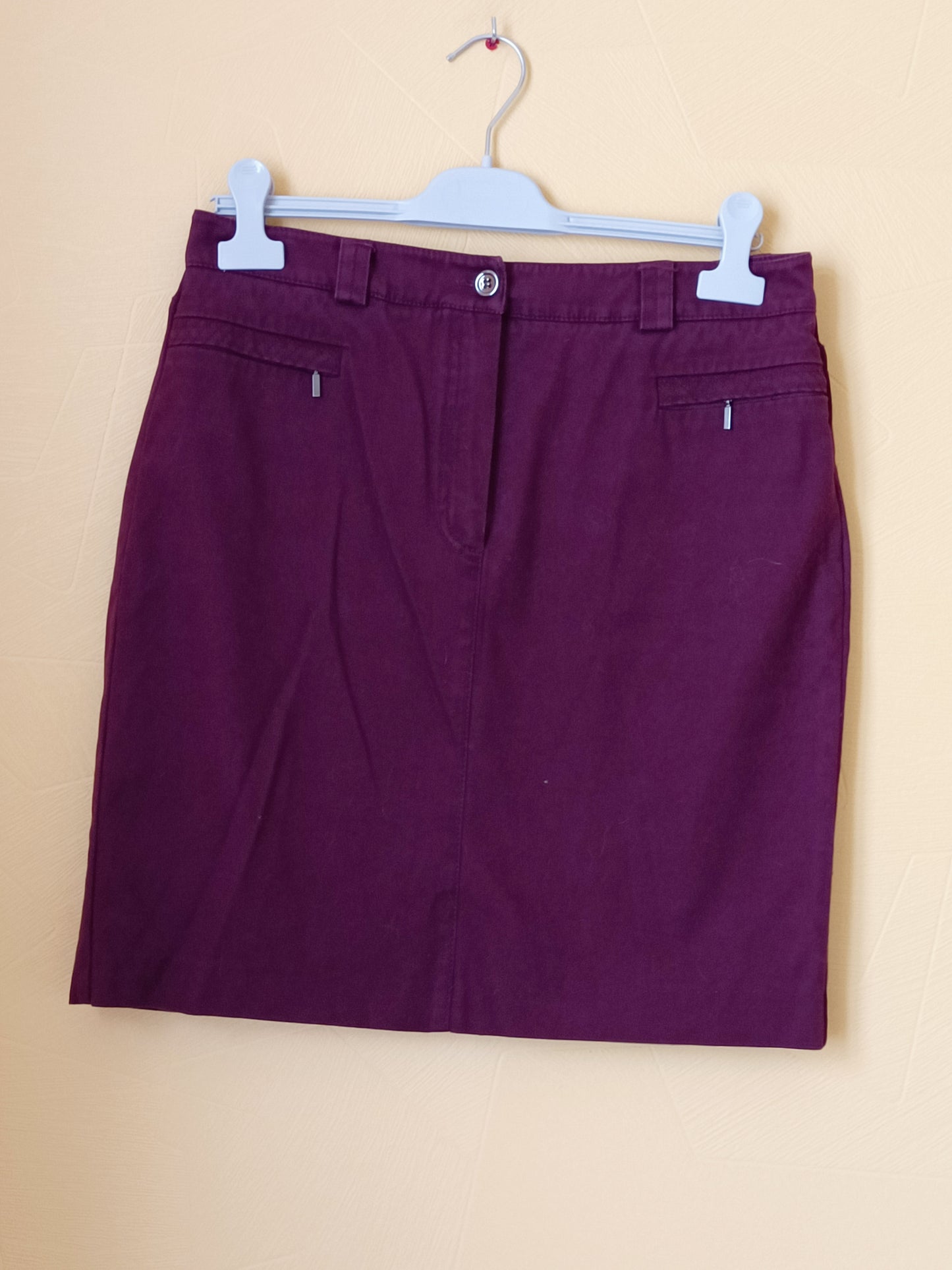 Jupe Antonelle bordeaux Taille 40