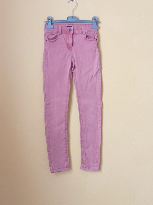 Jeans Kiabi rose orange Taille 9 Ans