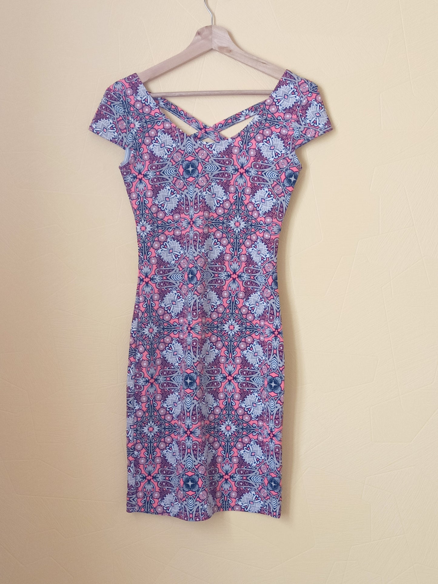 Robe manches courtes Mim imprimée Taille S