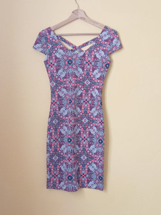 Robe manches courtes Mim imprimée Taille S