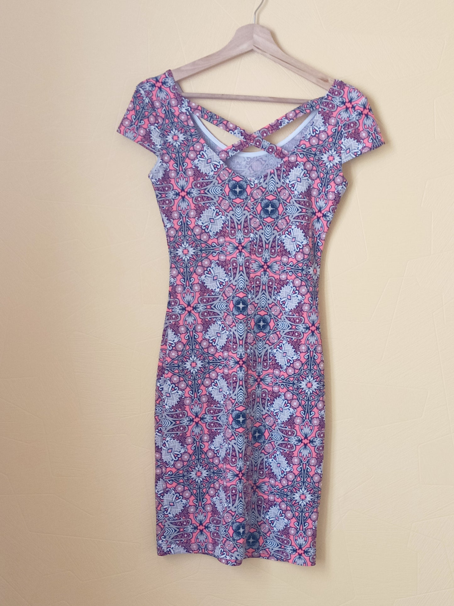 Robe manches courtes Mim imprimée Taille S