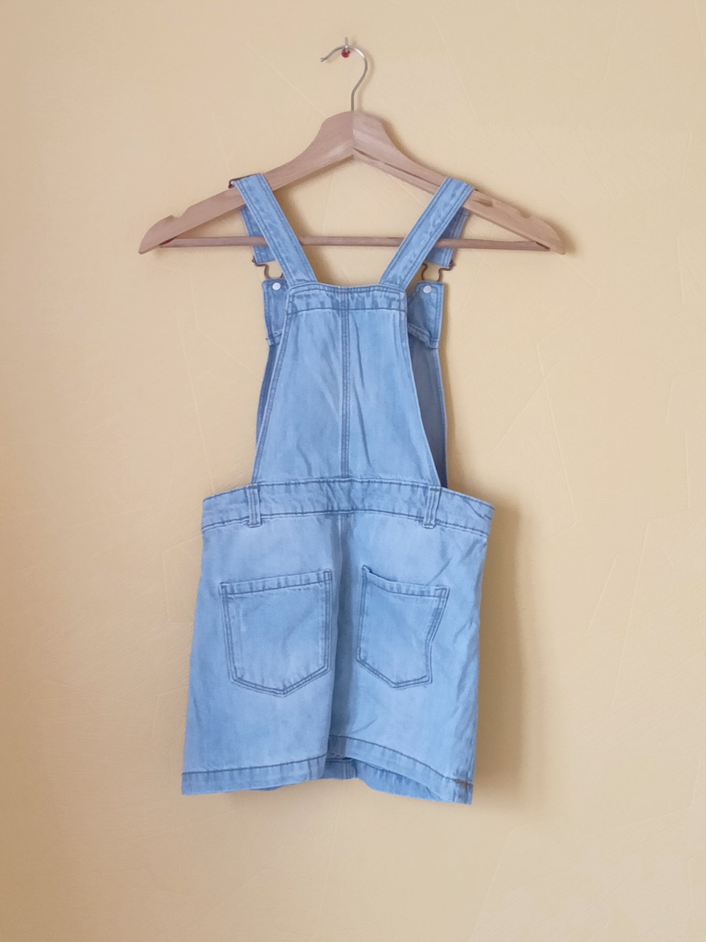 Robe à bretelles en jeans Kiabi bleue Taille 8 Ans