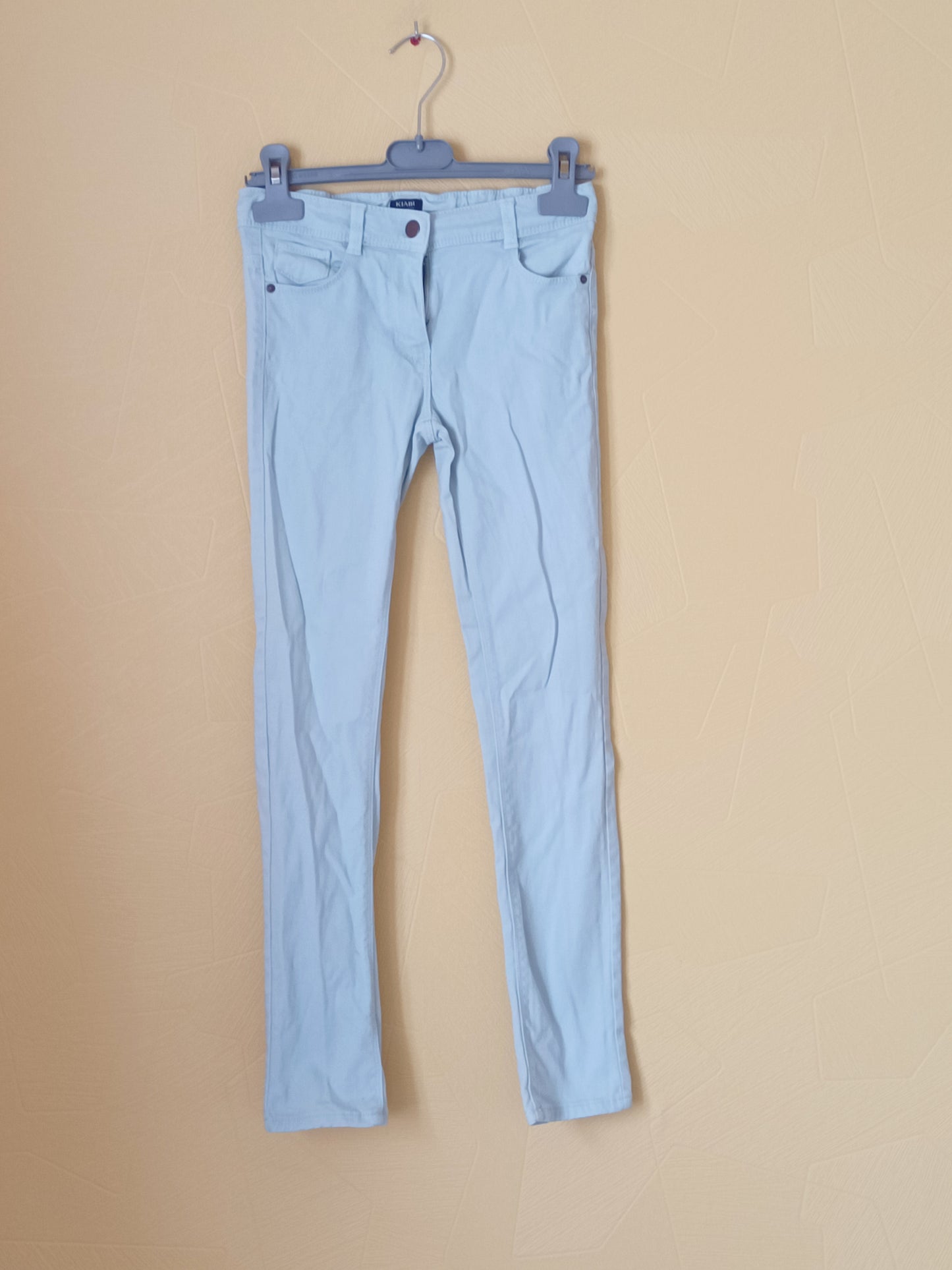 Jeans Kiabi bleu clair slim fit Taille 9 Ans