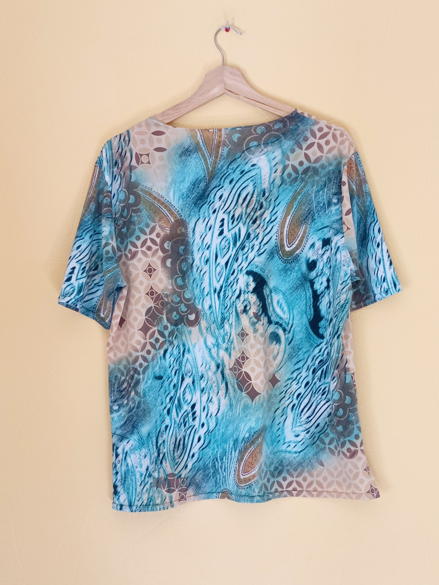 T-shirt fluide imprimé Taille L