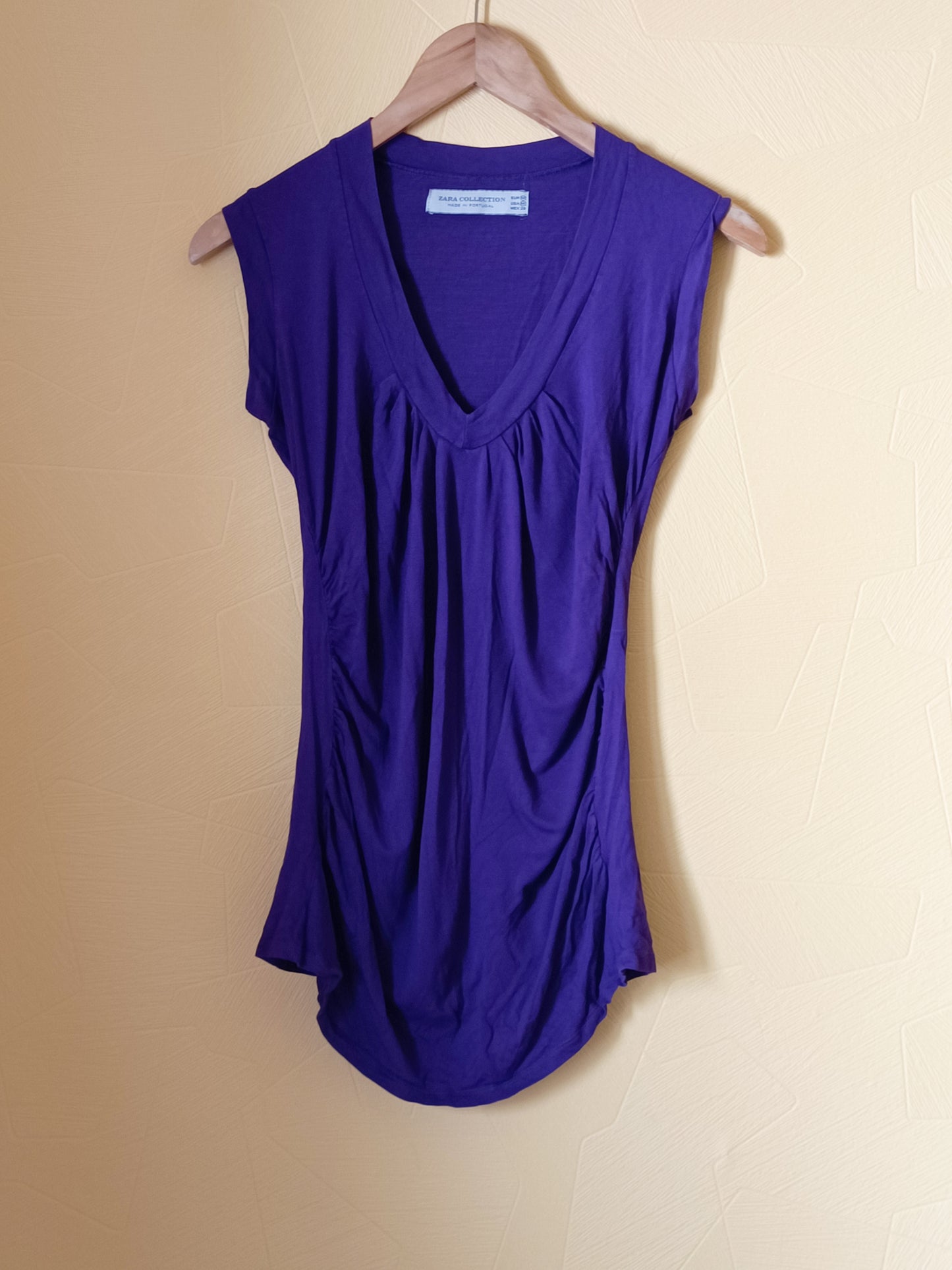 Débardeur Zara violet Taille M