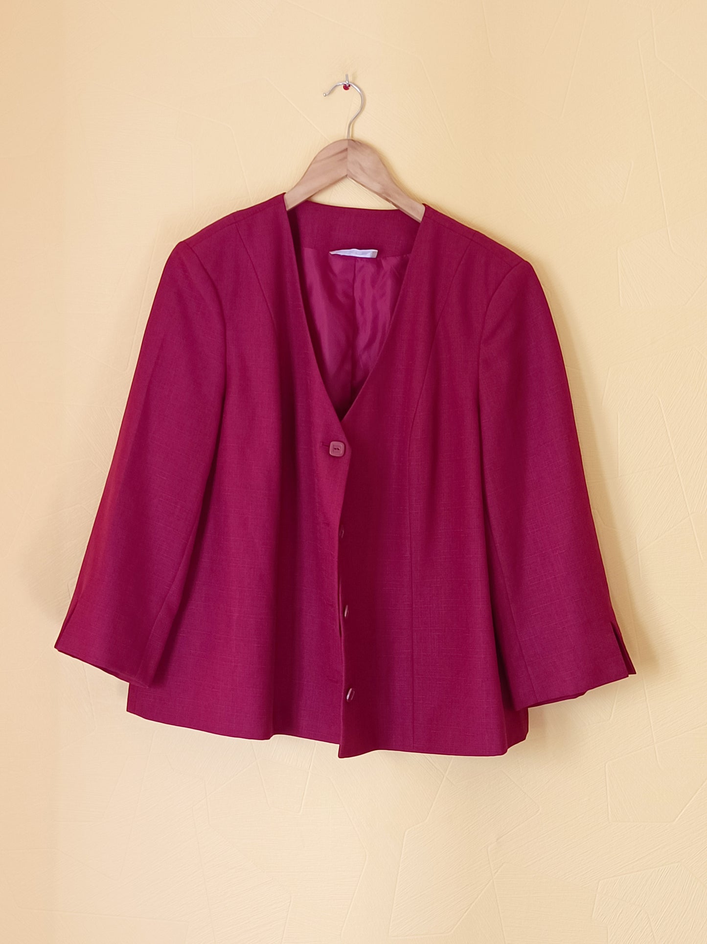 Ensemble veste et jupe Daxon rouge Taille 50