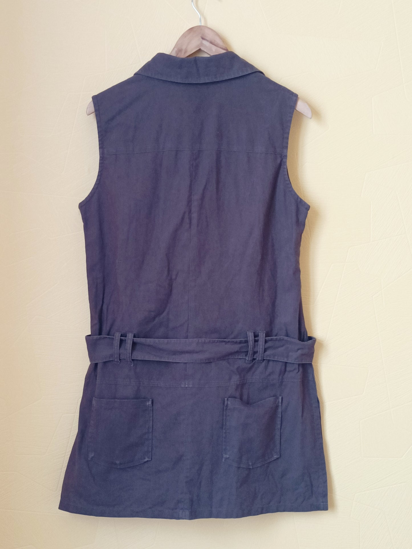 Robe sans manches avec ceinture Rainbow Collection marron Taille 44