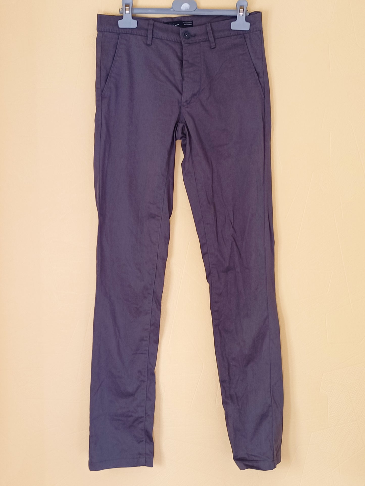 Pantalon Zara Man gris Taille 36