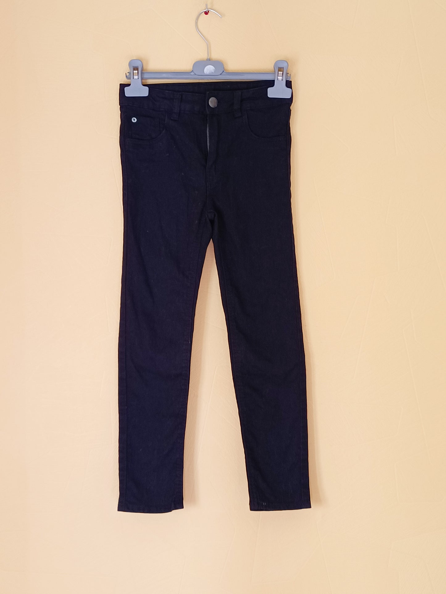 Jeans Page One Young noir Taille 8/9 Ans