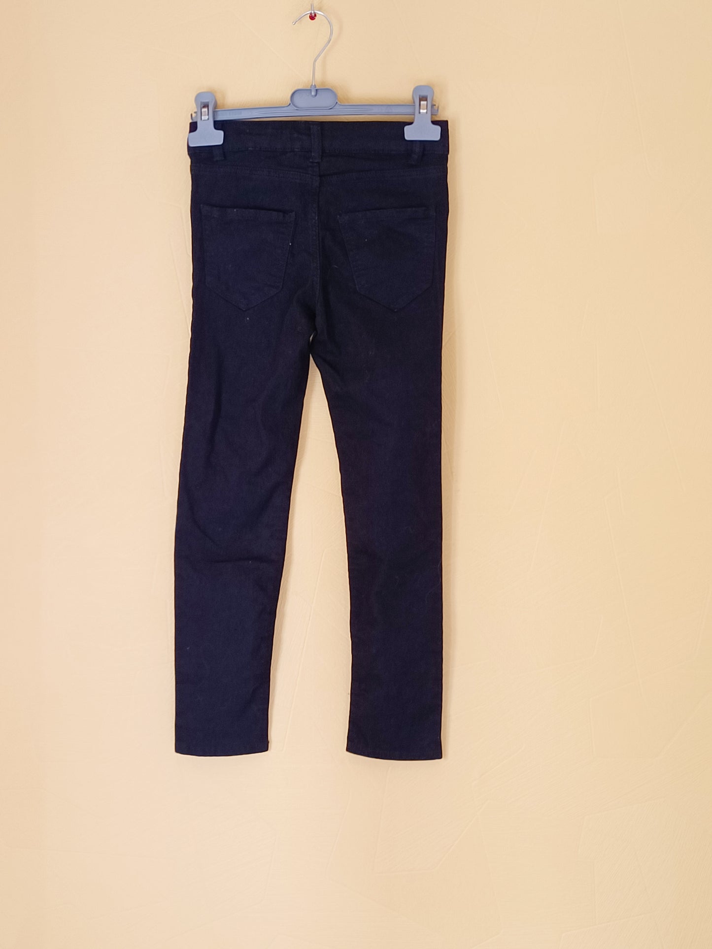 Jeans Page One Young noir Taille 8/9 Ans