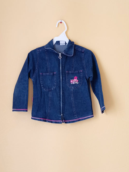 Veste en jeans bleue Taille 5 Ans