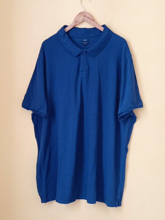 Polo Kiabi Comfort Fit bleu Taille 6XL