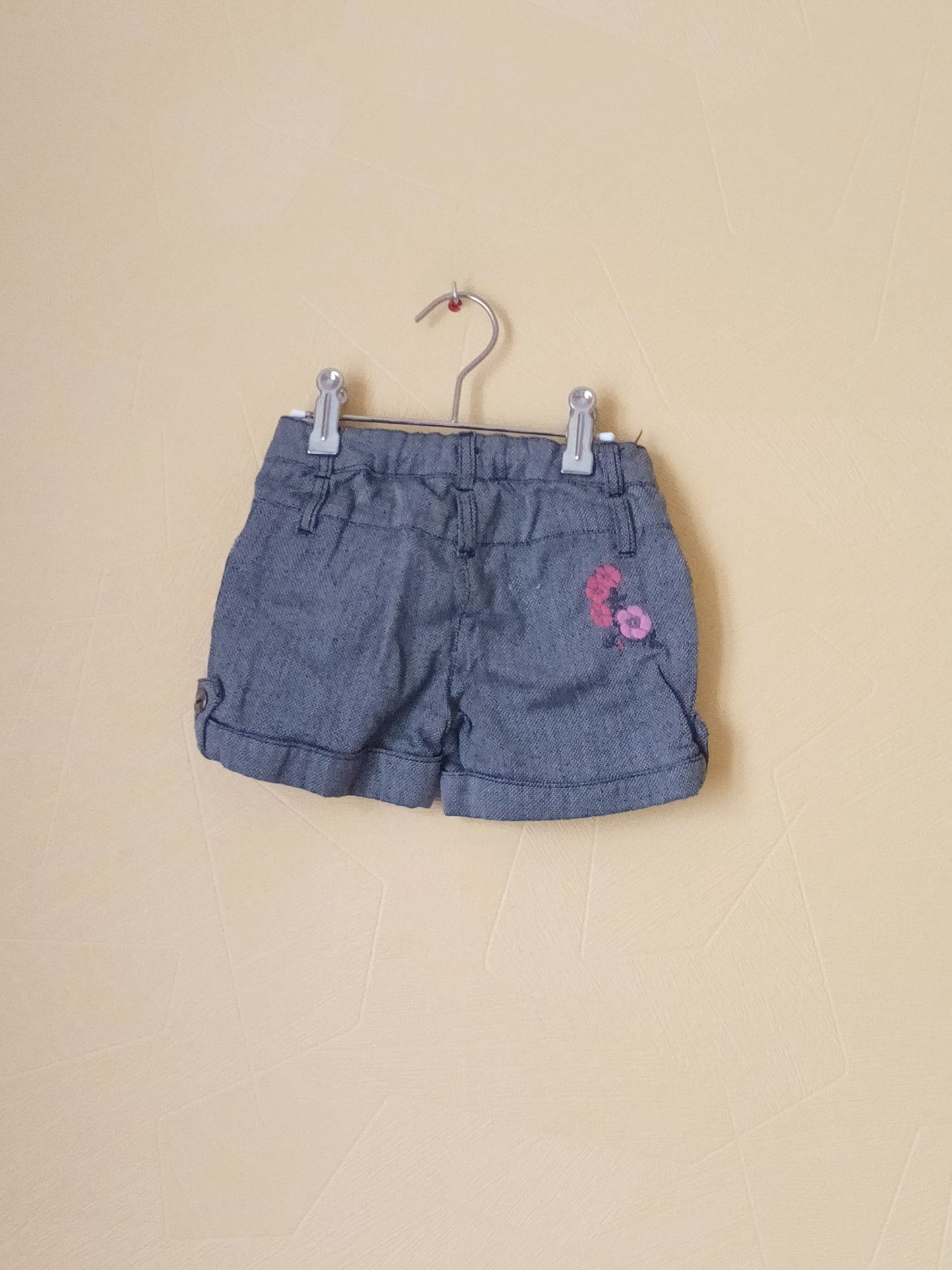 Short doublé Orchestra gris chiné Taille 4 Ans