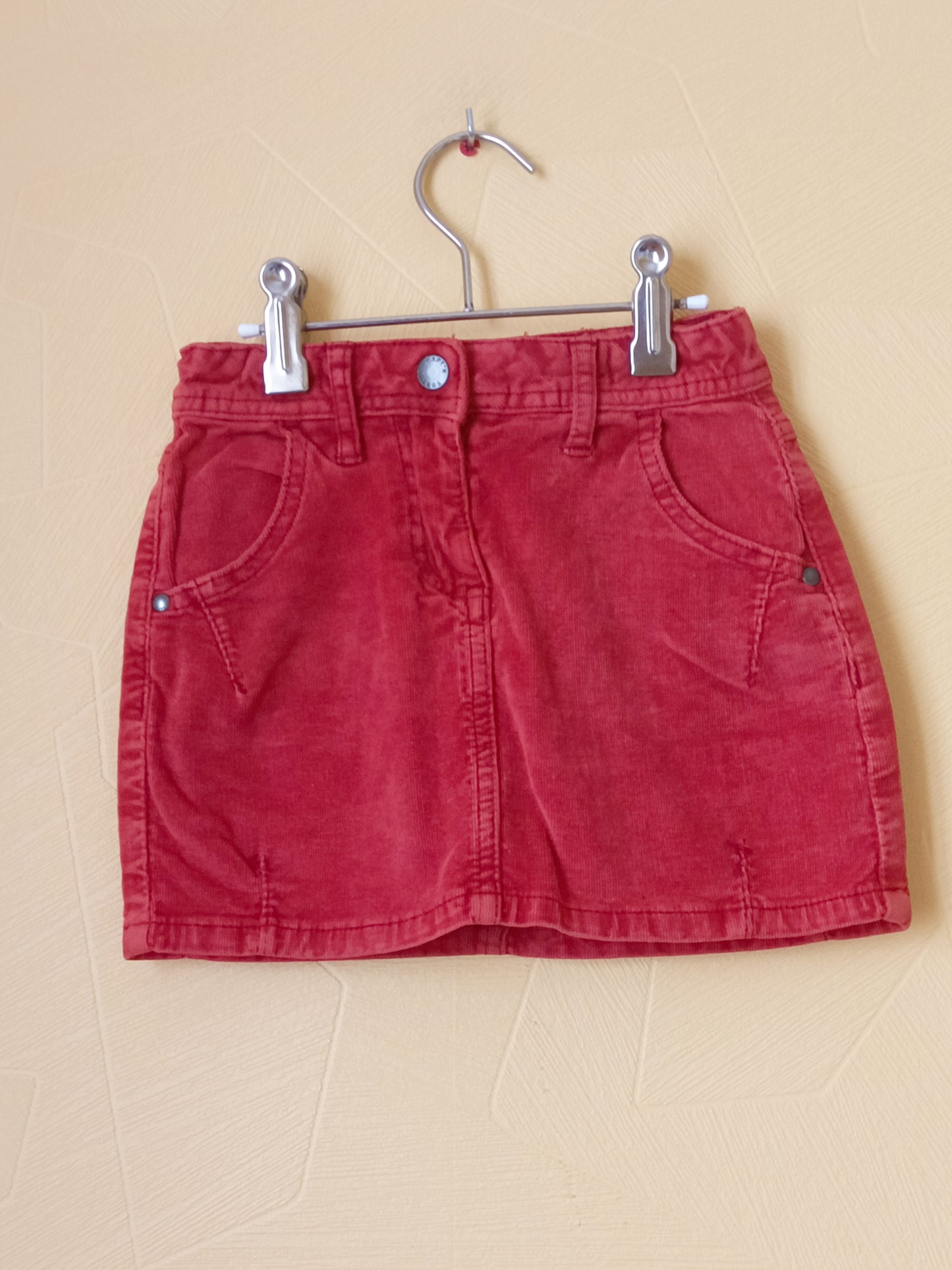 Jupe en velours Capt'N Tortue rouge Taille 5 Ans