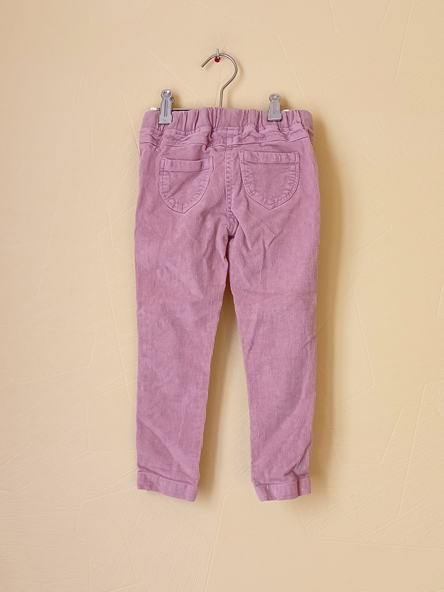 Pantalon en velours Terre de Marins rose Taille 4 Ans