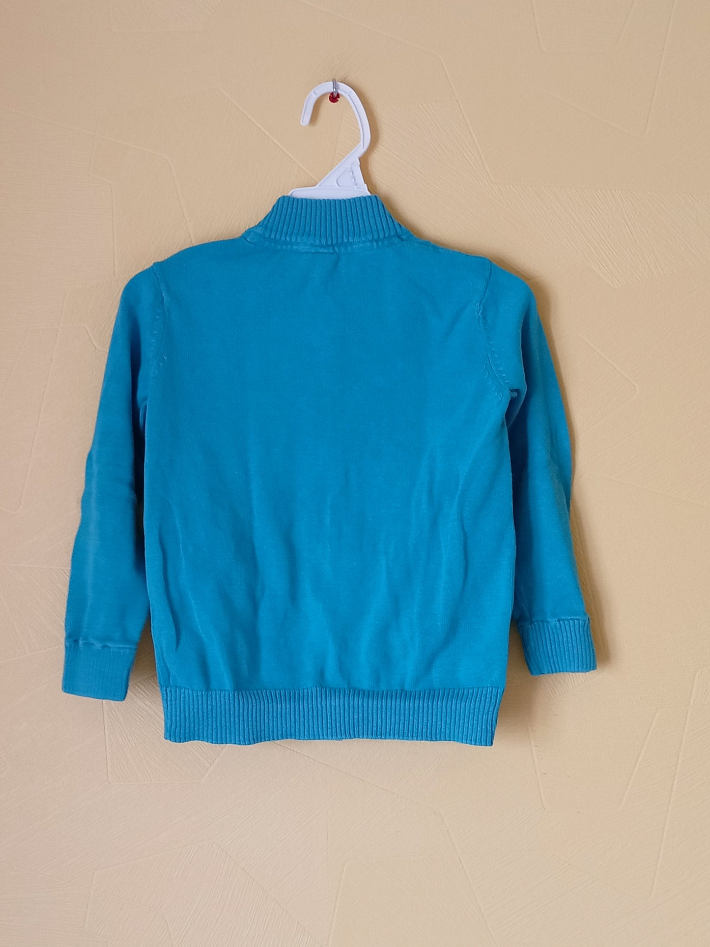 Gilet zippé Orchestra turquoise Taille 6 Ans