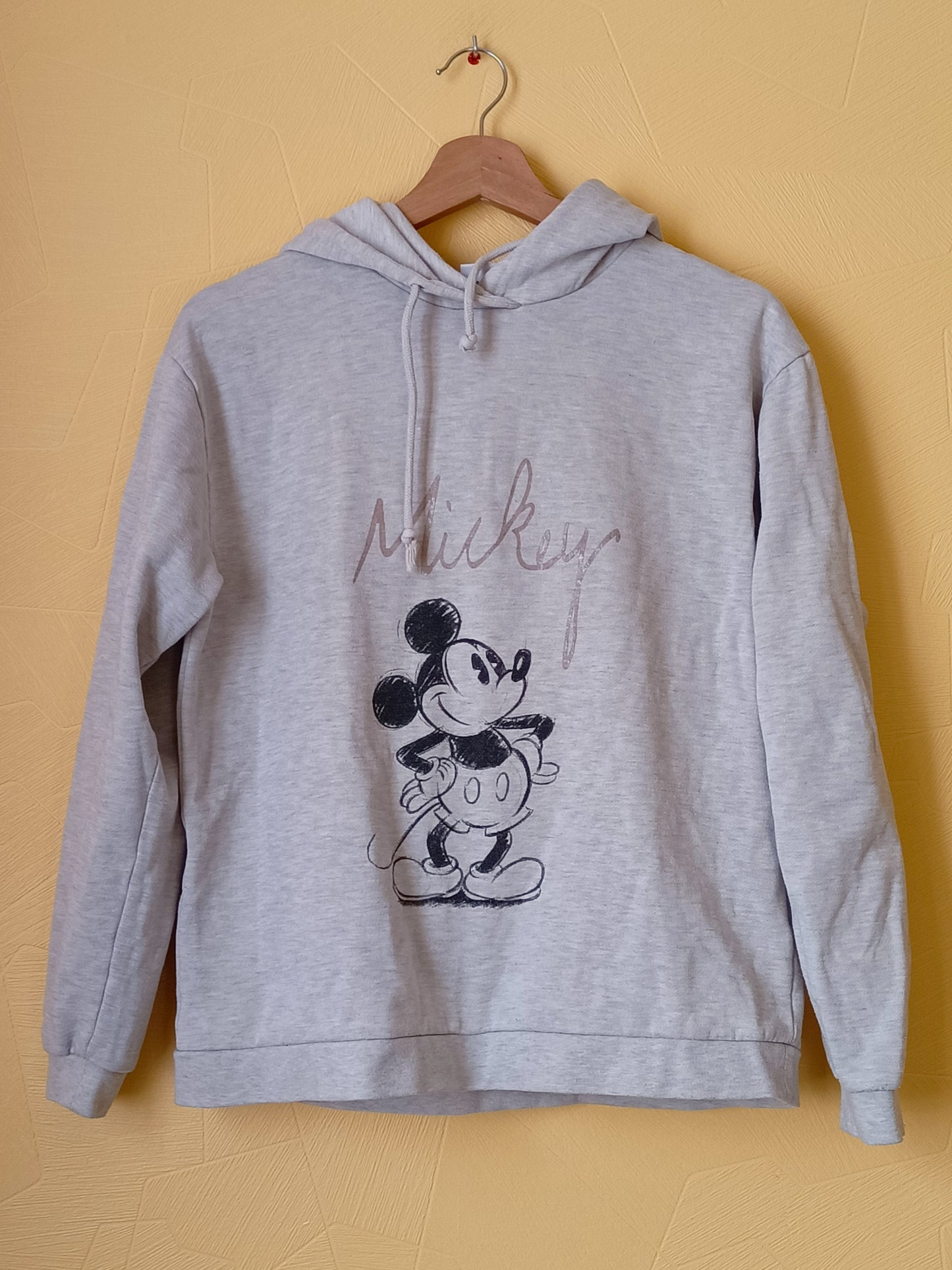 Sweat Disney beige avec impression Mickey Taille M