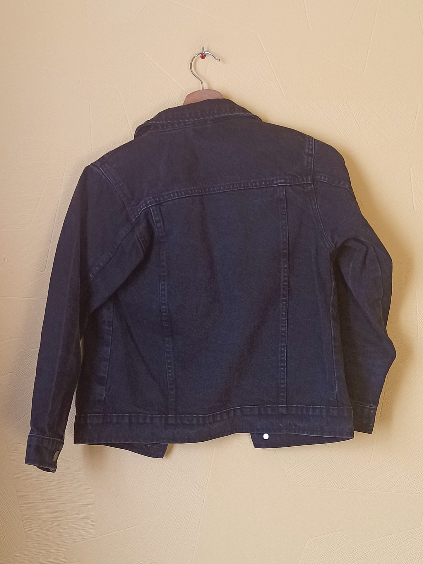 Veste en jeans Zeeman noire Taille 10 Ans