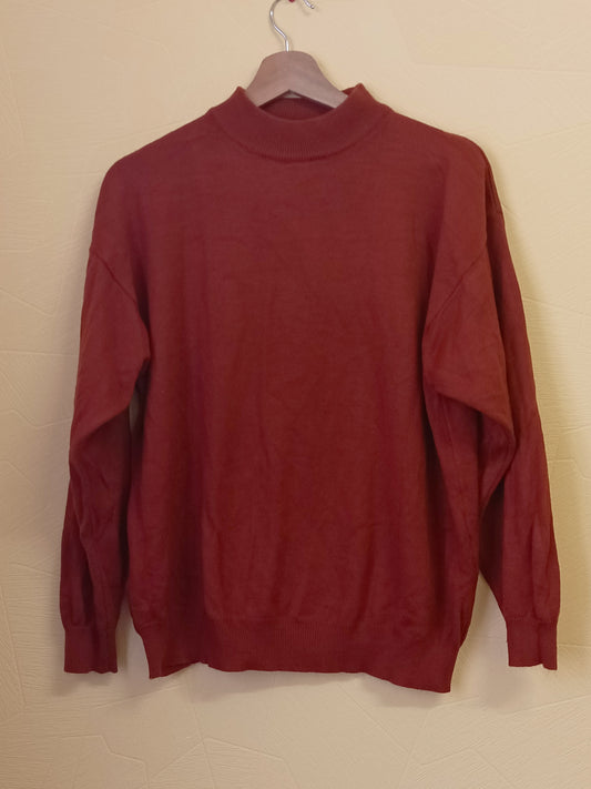 Pull 12 Mois/12 rouille Taille XL