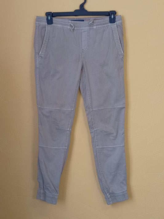 Pantalon style jogging Angelo Litico beige Taille S