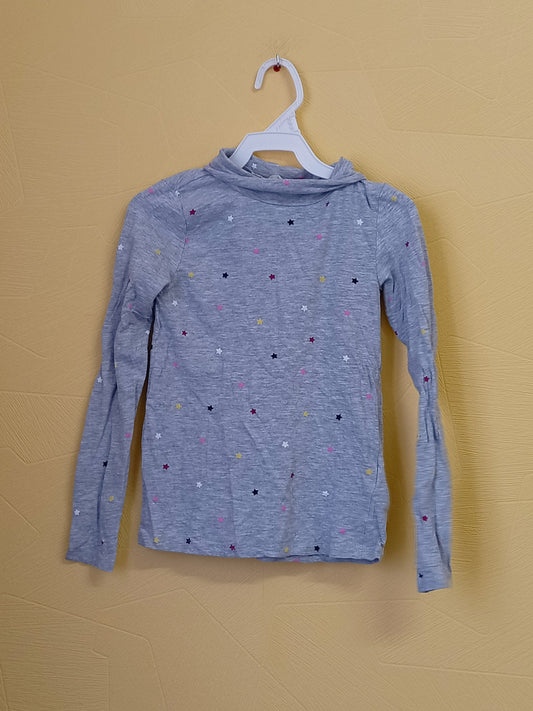 Sous pull H&M gris avec Etoiles Taille 6/8 Ans