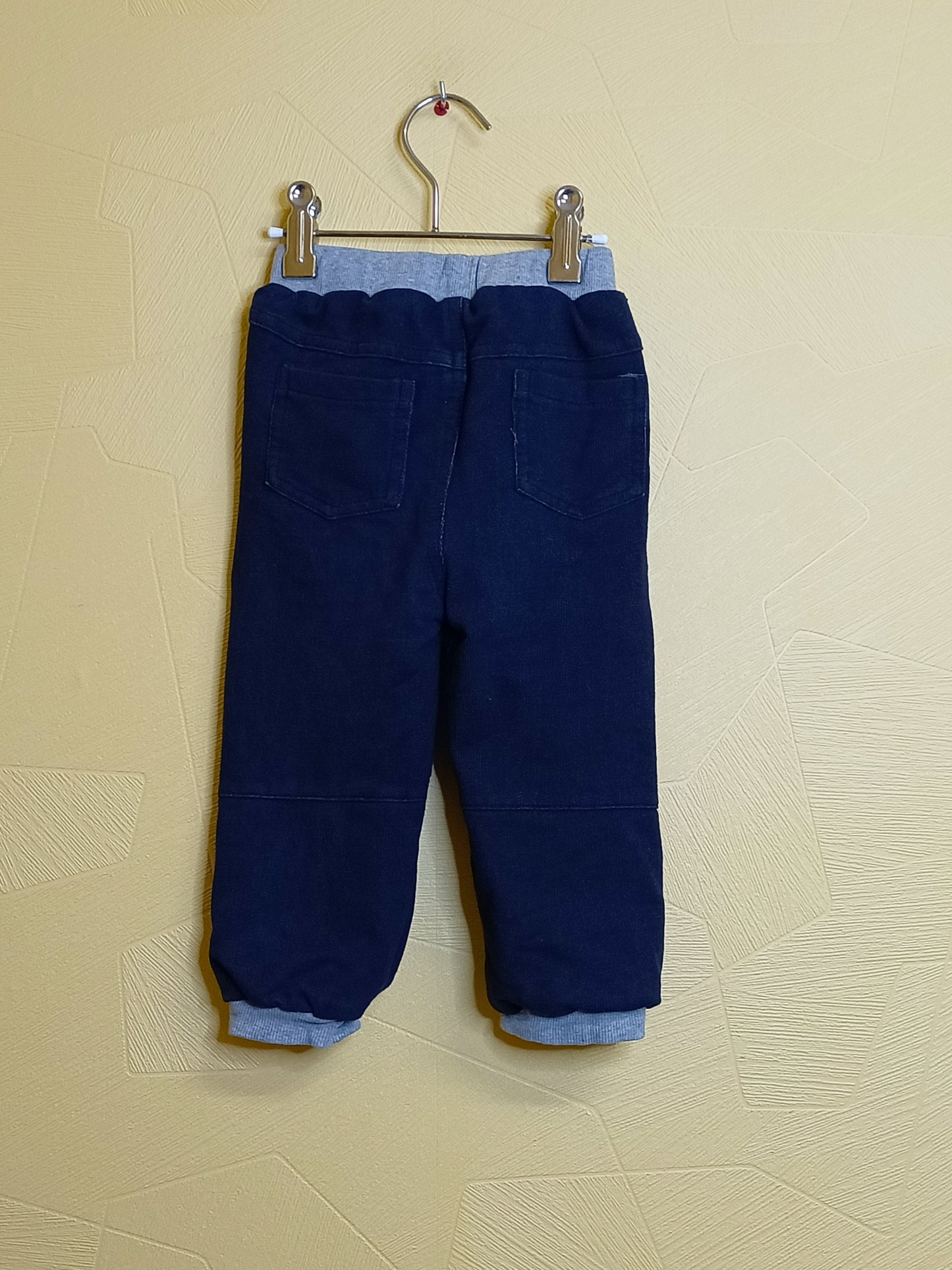 Pantalon doublé Influx bleu marine Taille 24 Mois