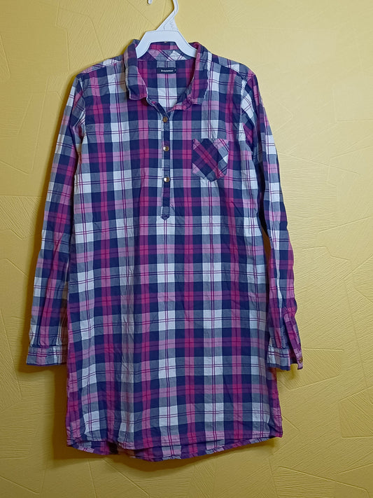 Robe chemise  In Extenso manches longues à carreaux Taille 14 Ans