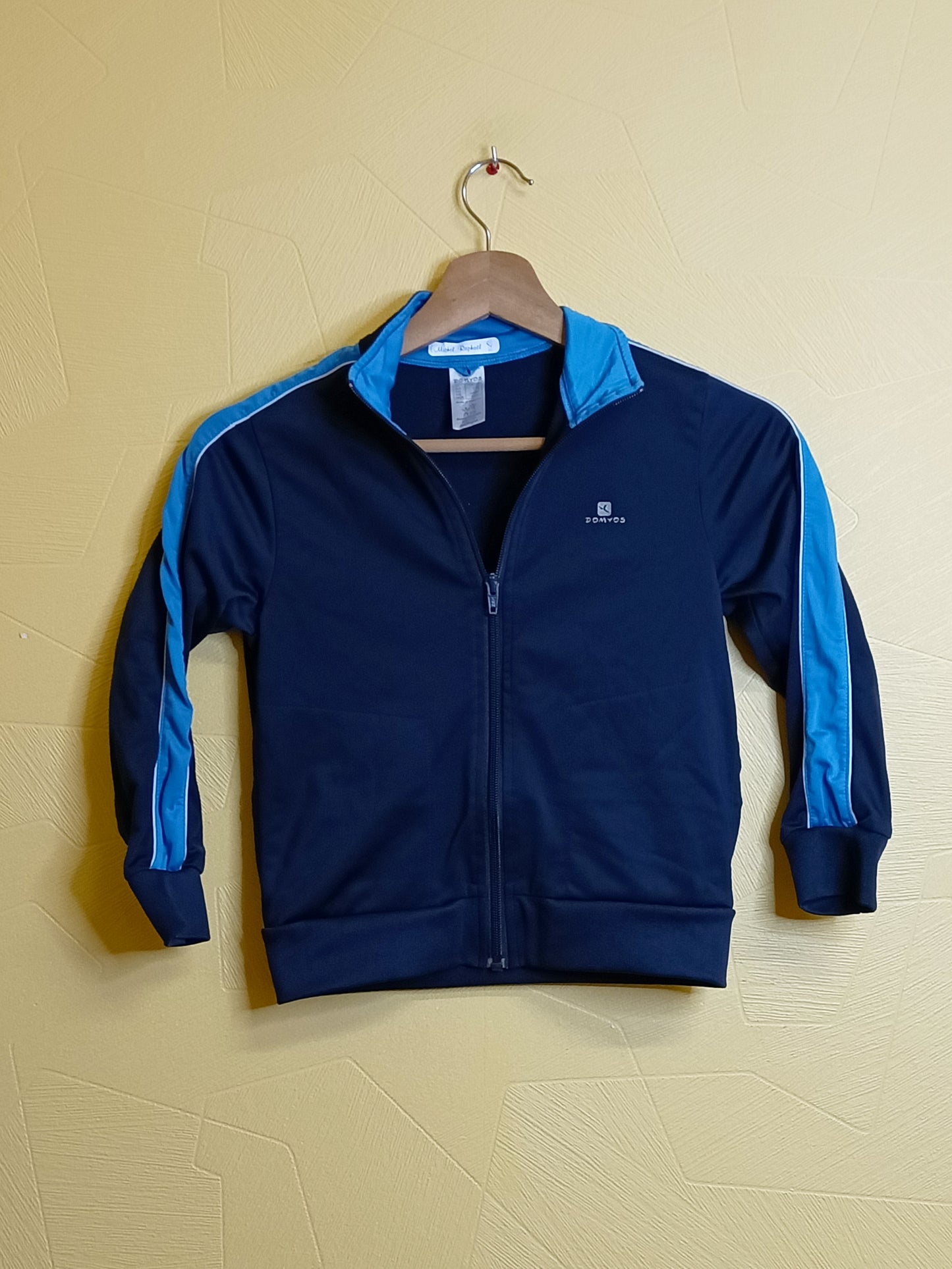 Veste de jogging Domyos bleue marine Taille 6 Ans