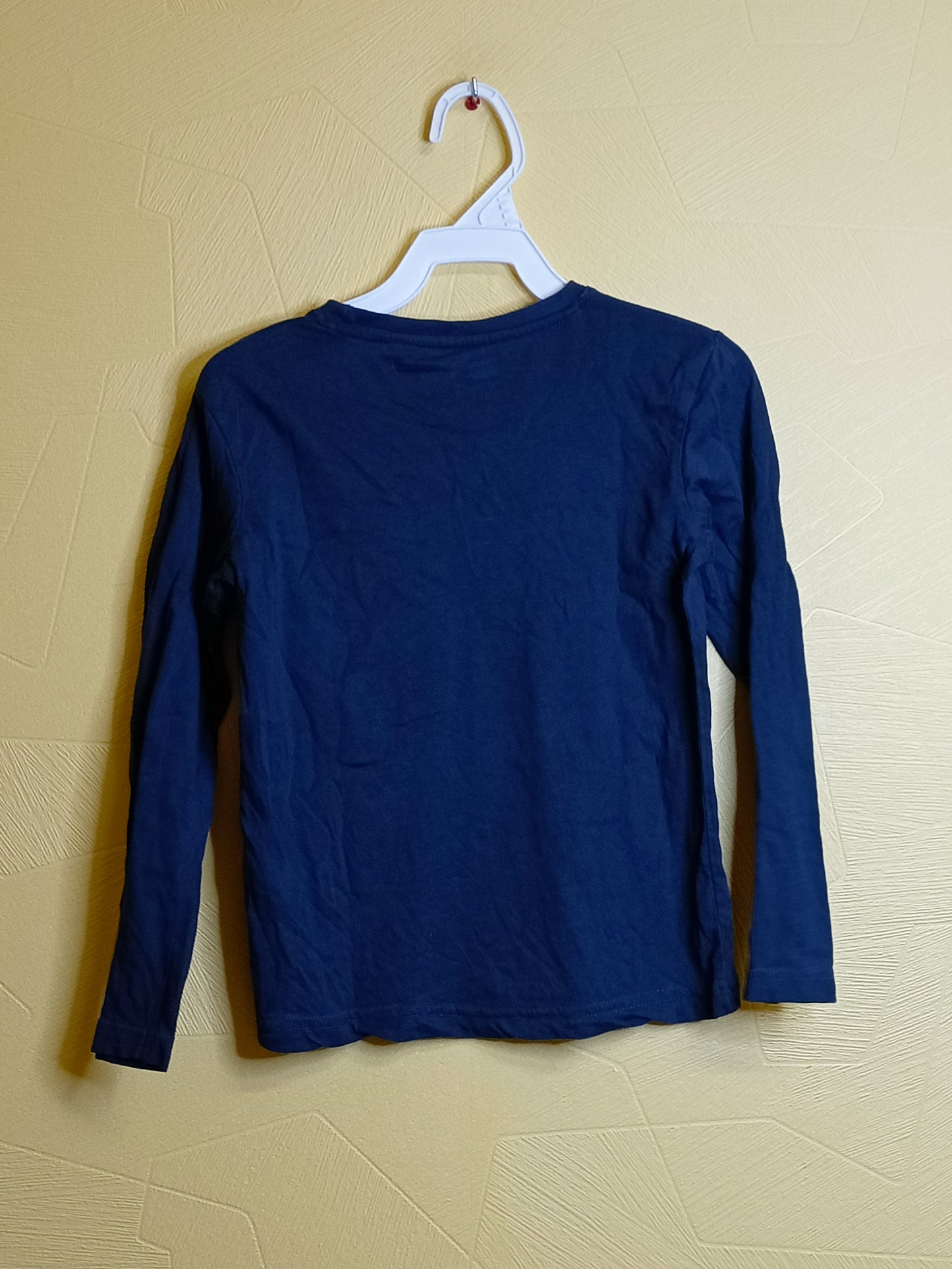 T-shirt manches longues In Extenso bleu marine avec impression Taille 6 Ans