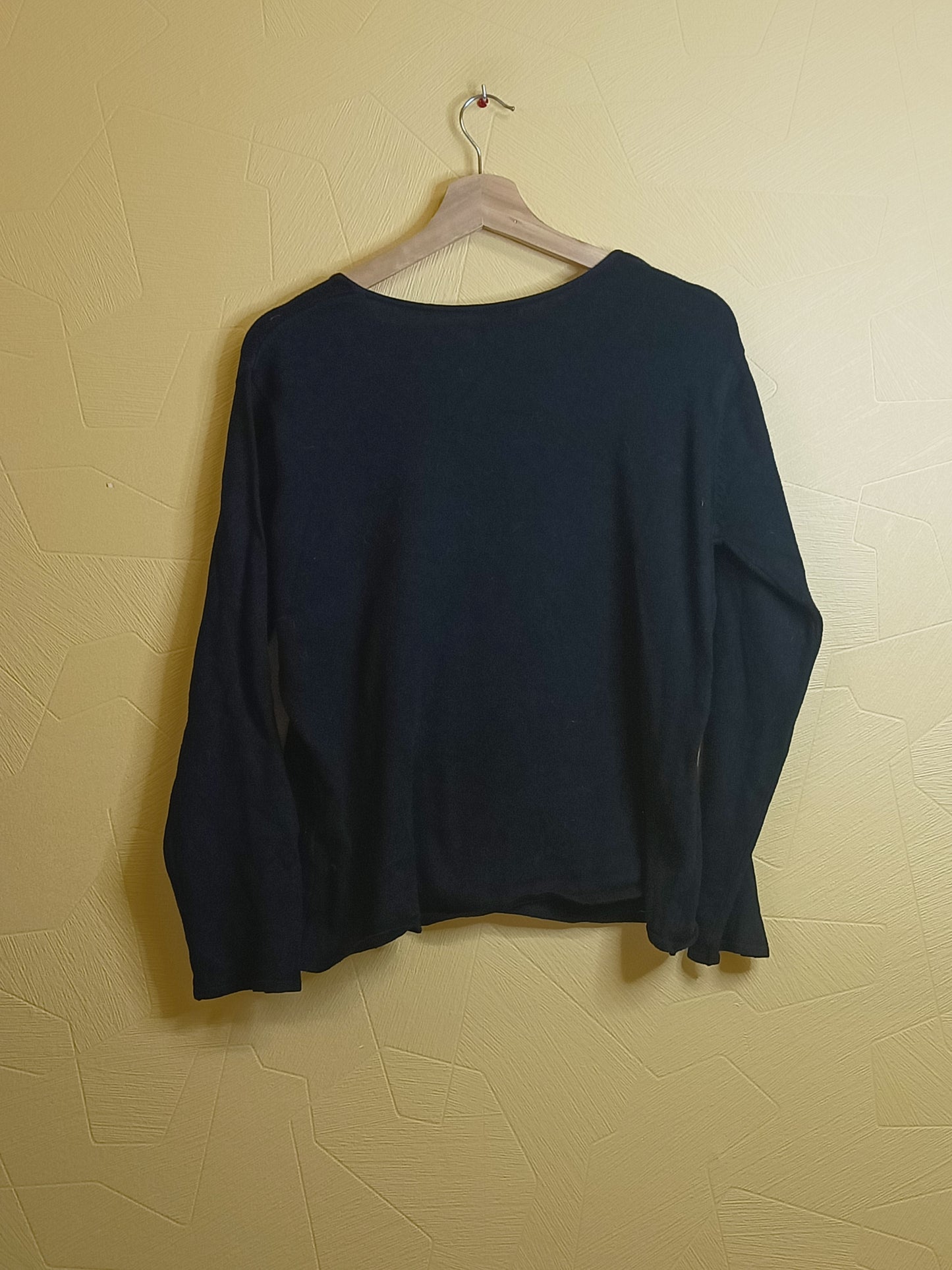 Pull fin Phildar noir Taille L