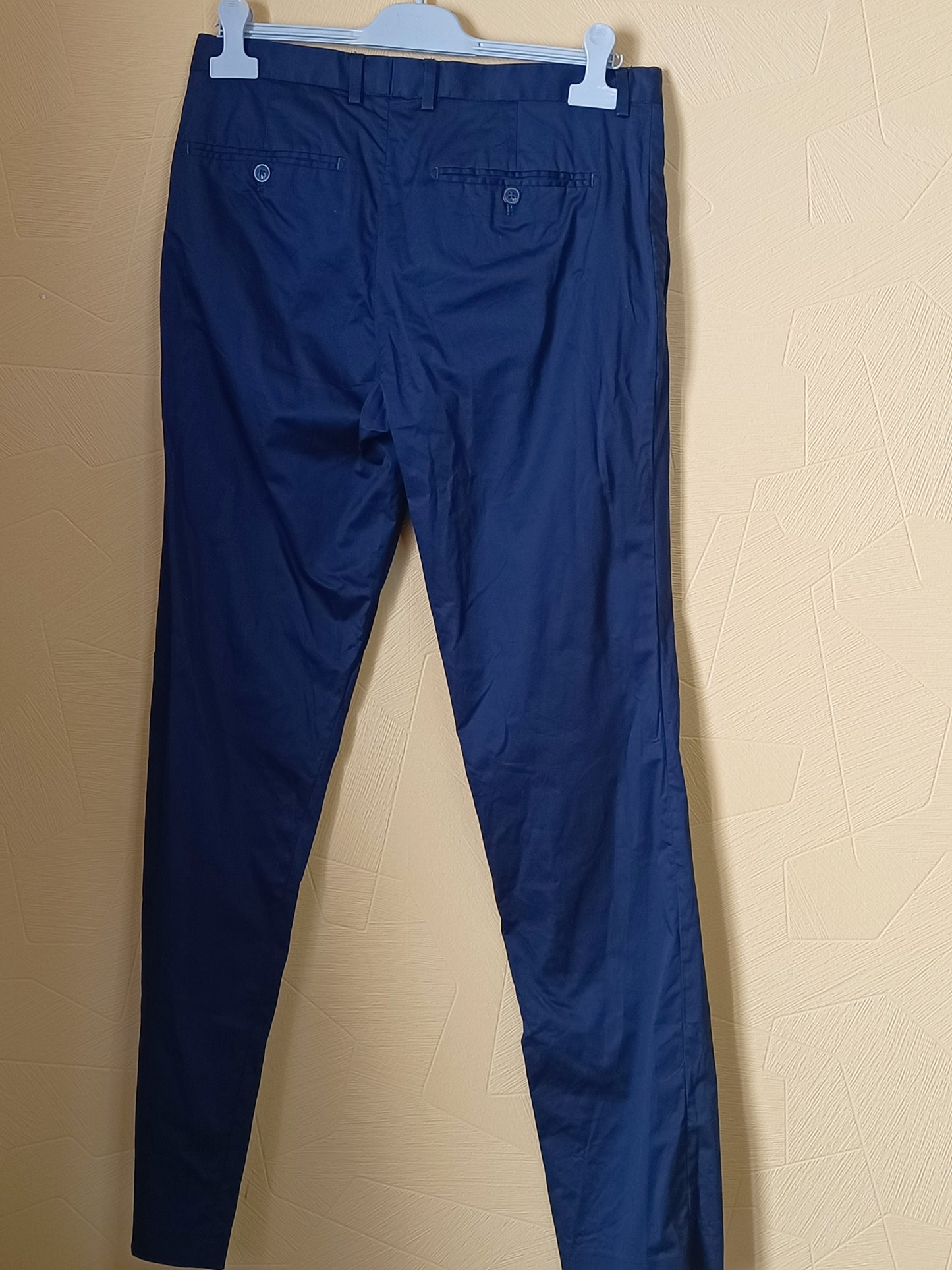 Pantalon Celio Slim bleu marine Taille 42