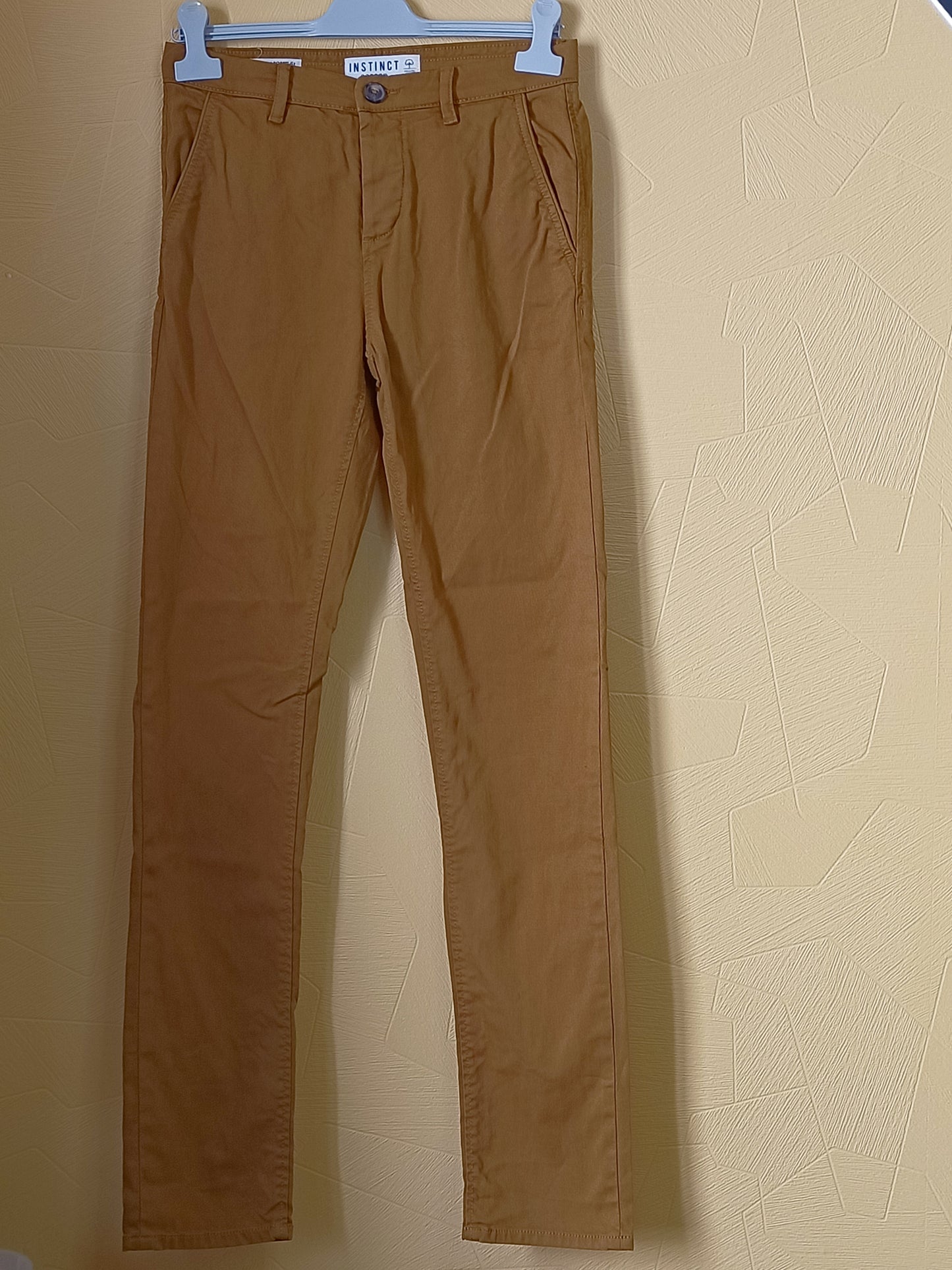 Pantalon Bonobo Straight Fit moutarde Taille 36