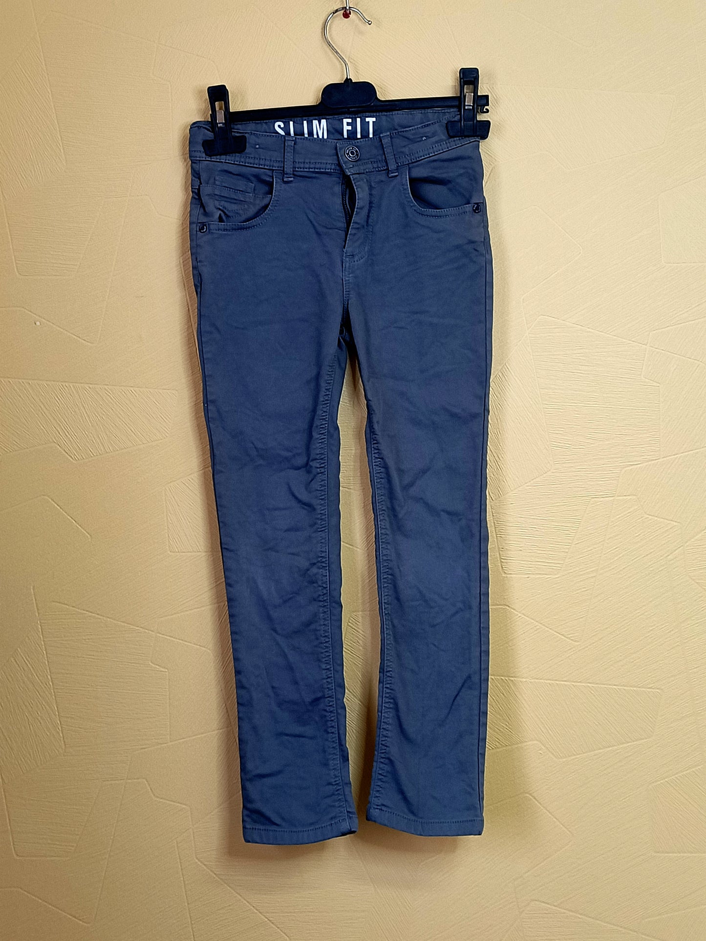 Jeans C&A slim fit gris Taille 8 Ans