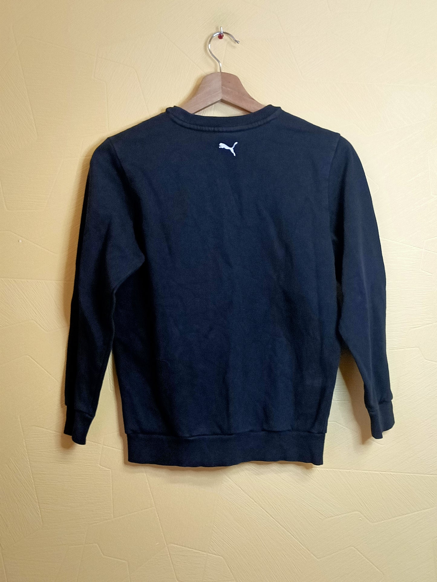 Sweat Puma noir avec impression Taille 10 Ans