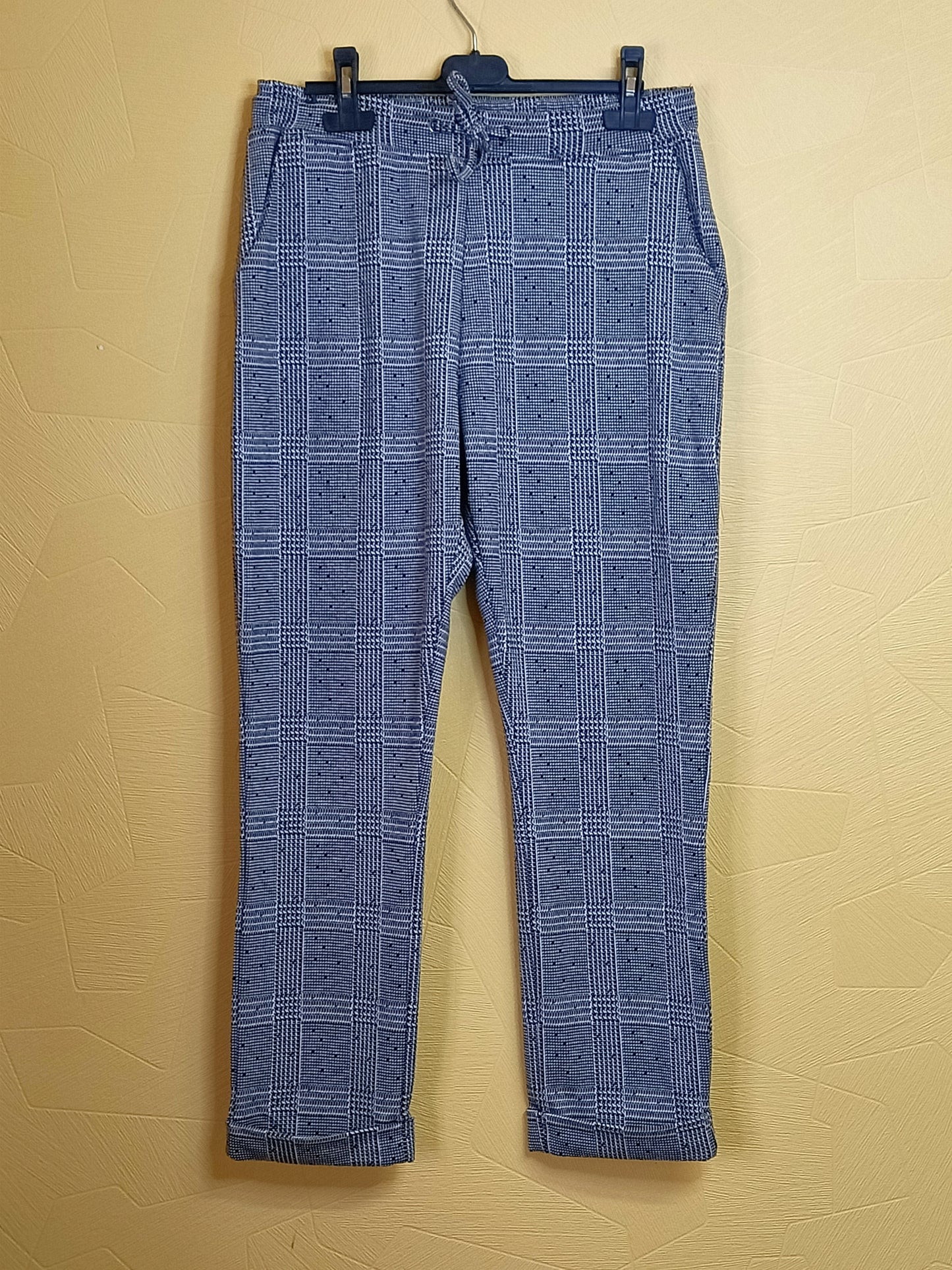 Pantalon Blancheporte à petits carreaux Taille 42