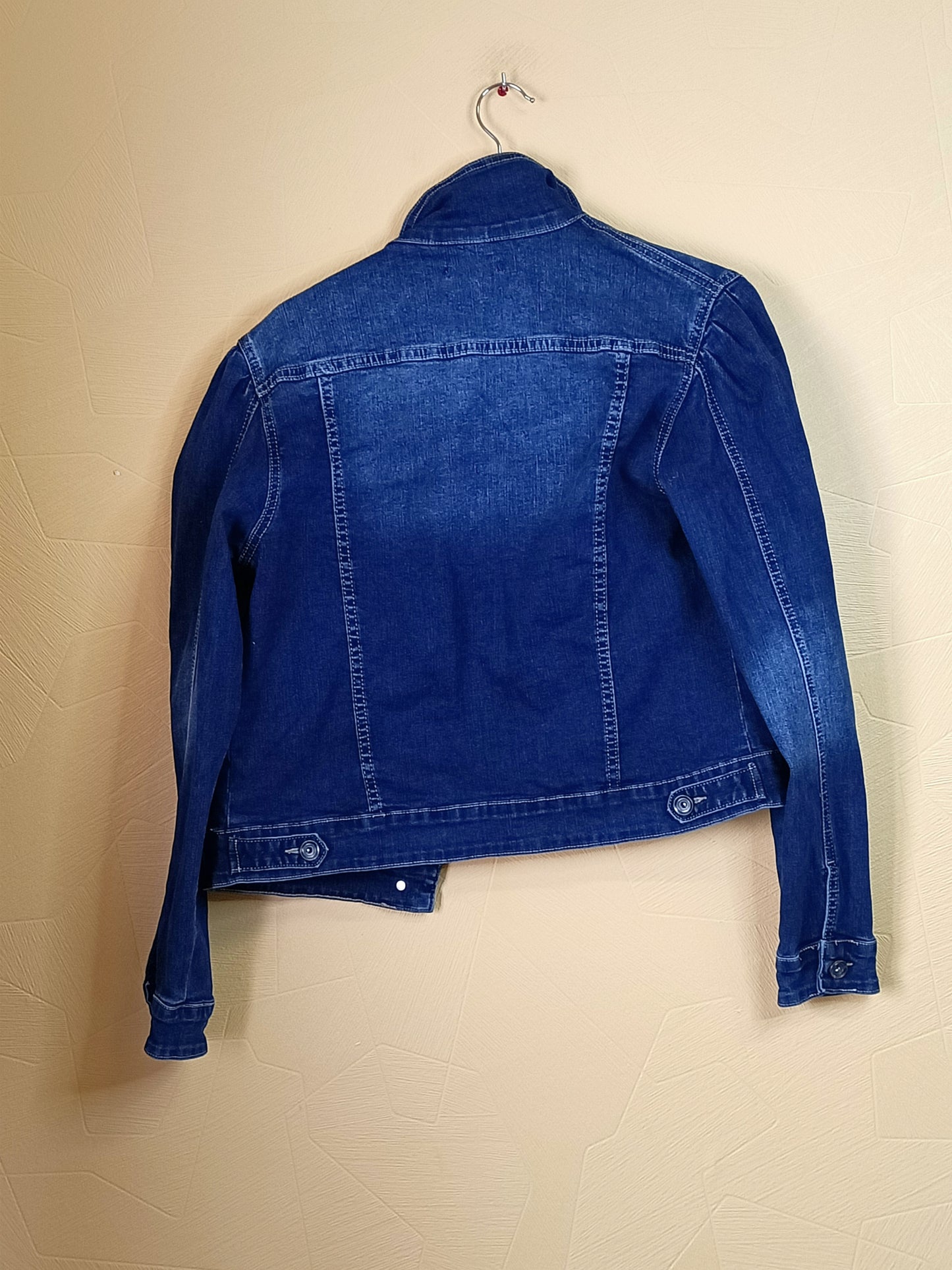 Veste en jeans U Collection bleue Taille 38