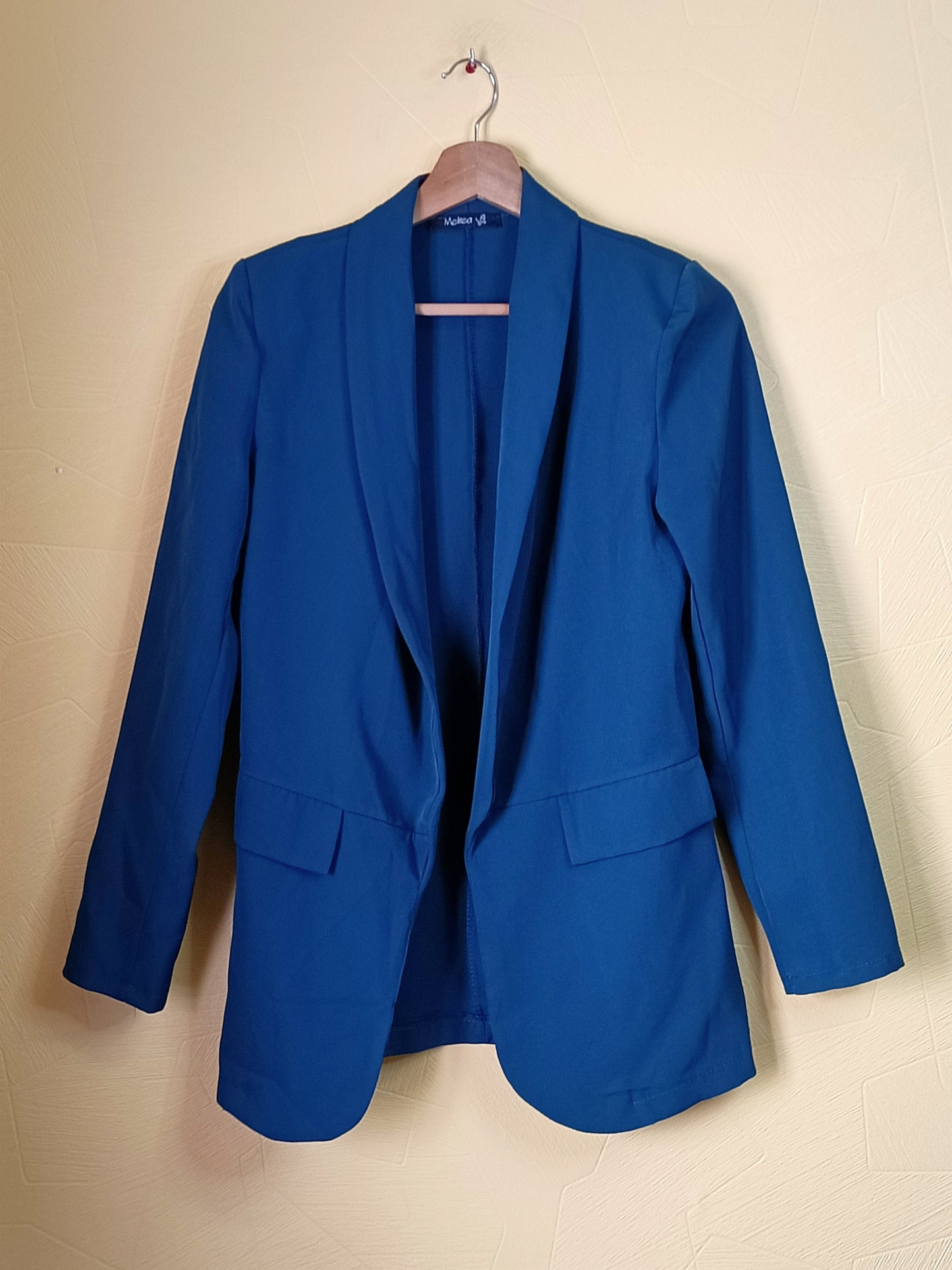 Blazer fin Melitea bleu canard Taille 38