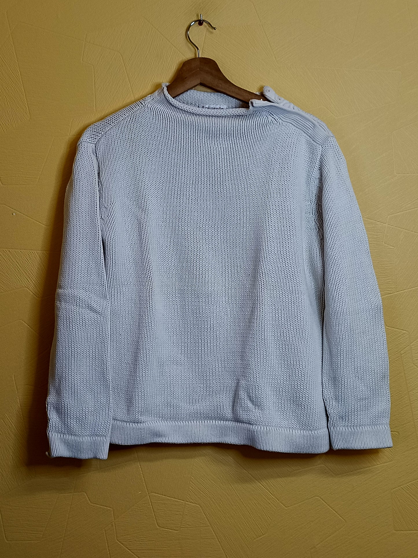 Pull Aquarelle blanc cassé Taille M