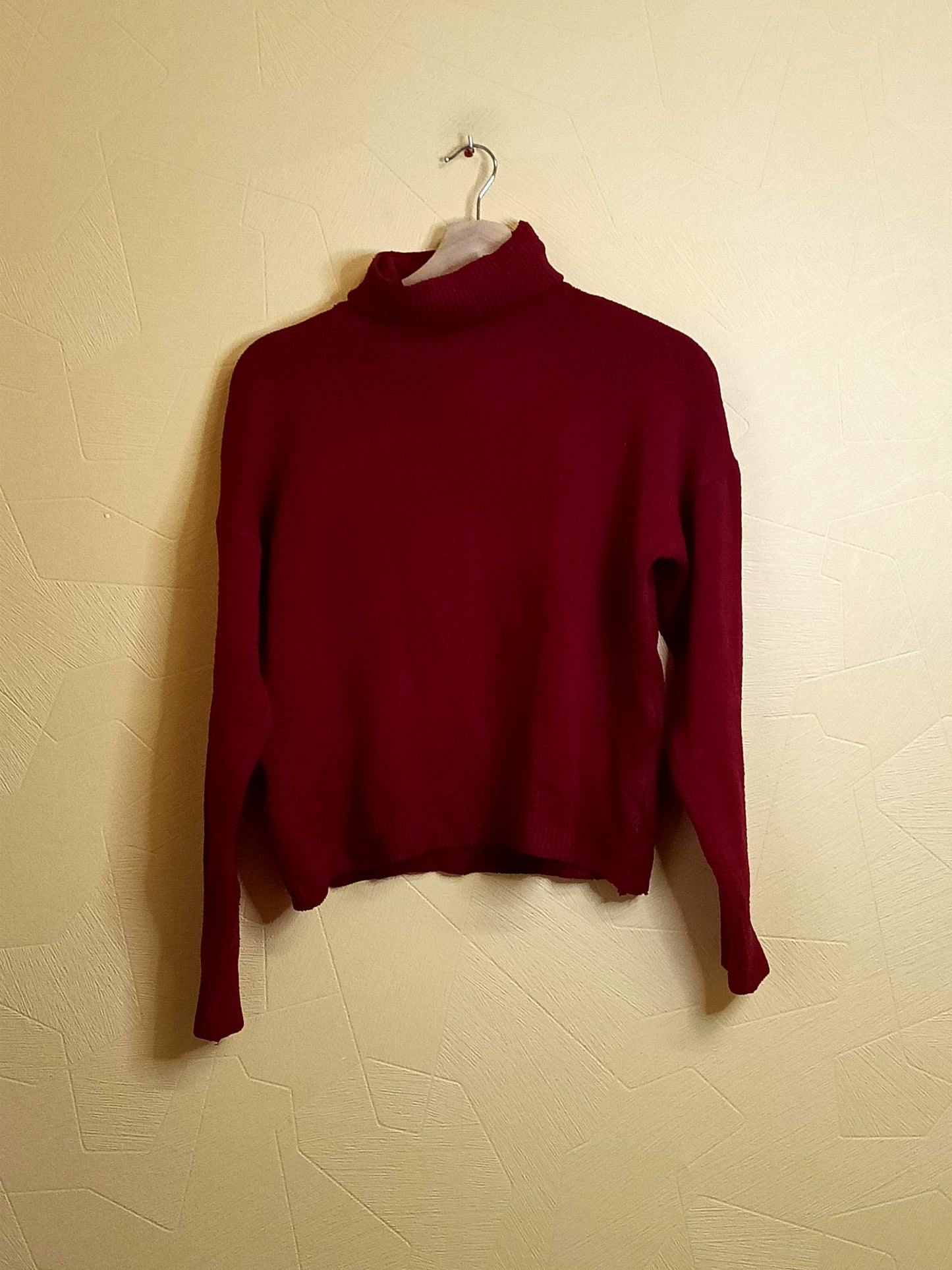 Pull avec col Jennyfer rouge Taille XS