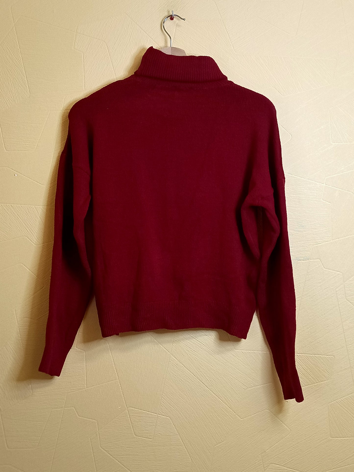 Pull avec col Jennyfer rouge Taille XS