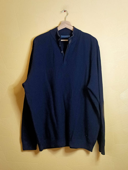 Pull Bayard bleu marine Taille 3XL