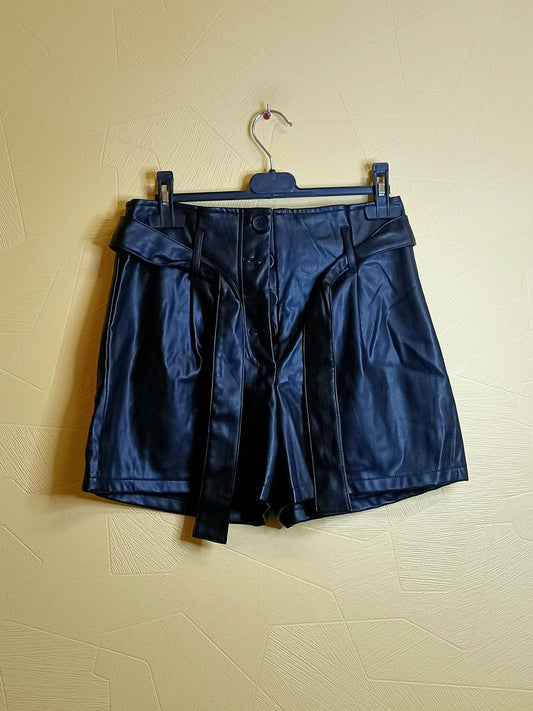 Short en similicuir Jennyfer noir Taille 36