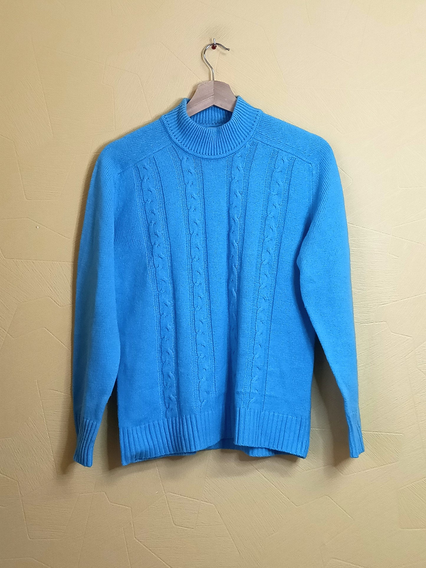 Pull en mailles Moriss bleu clair Taille M