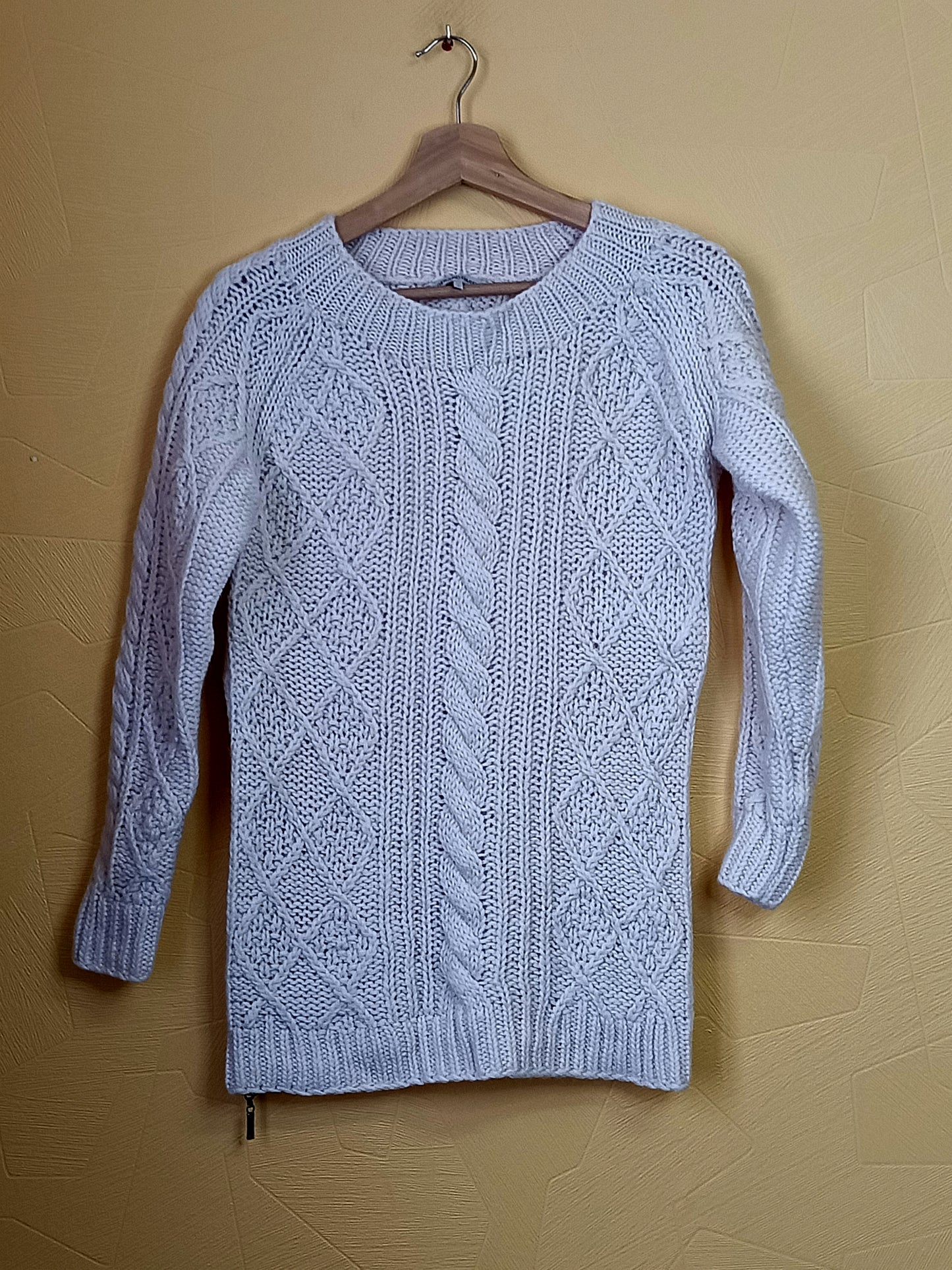 Pull grosses mailles Gerard Darel beige Taille S