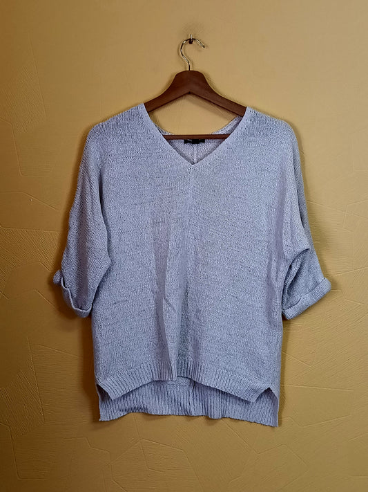 Pull léger Kiabi  lanches 3/4 blanc cassé Taille S