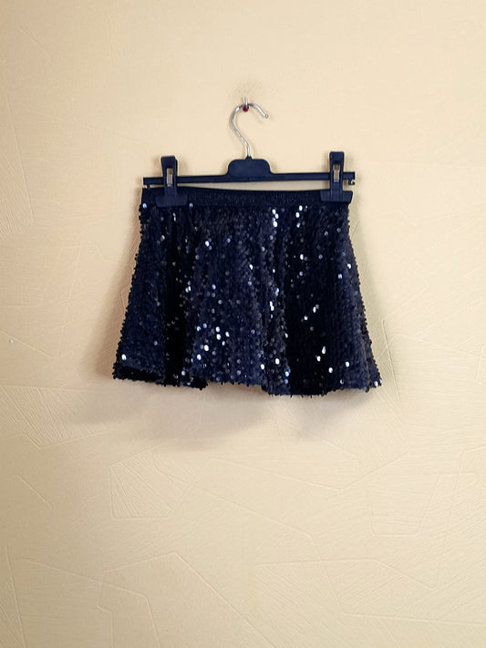 Jupe DPAM noire avec sequins Taille 4 Ans