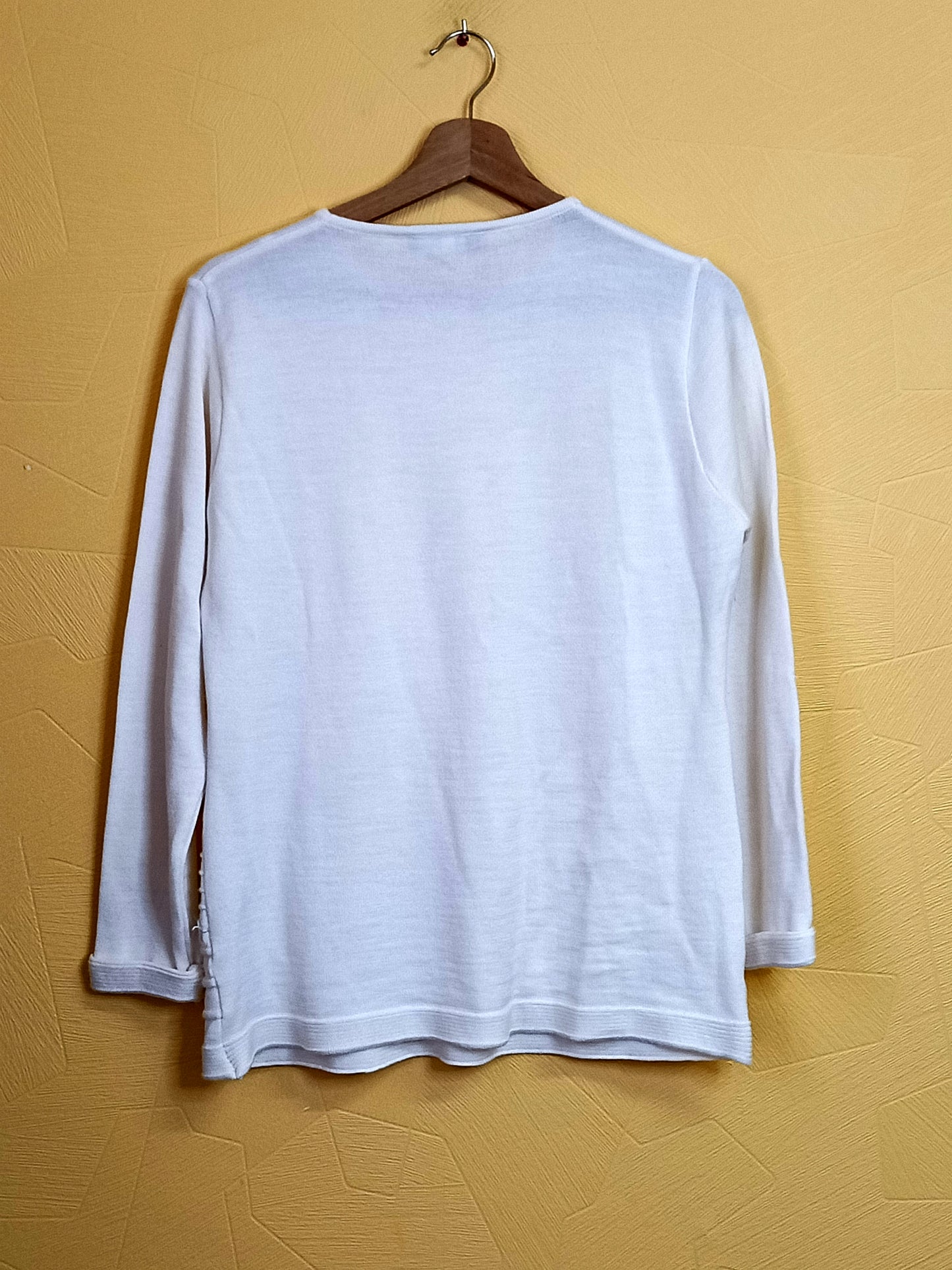 Pull fantaisie Telmail blanc cassé Taille 44